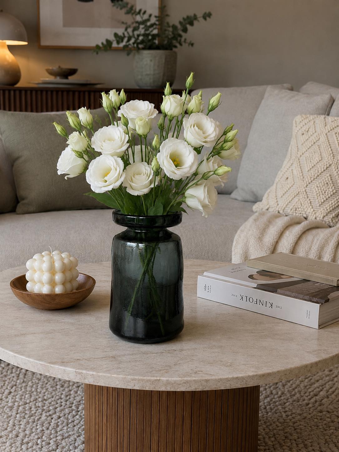 Vase VILLA grey