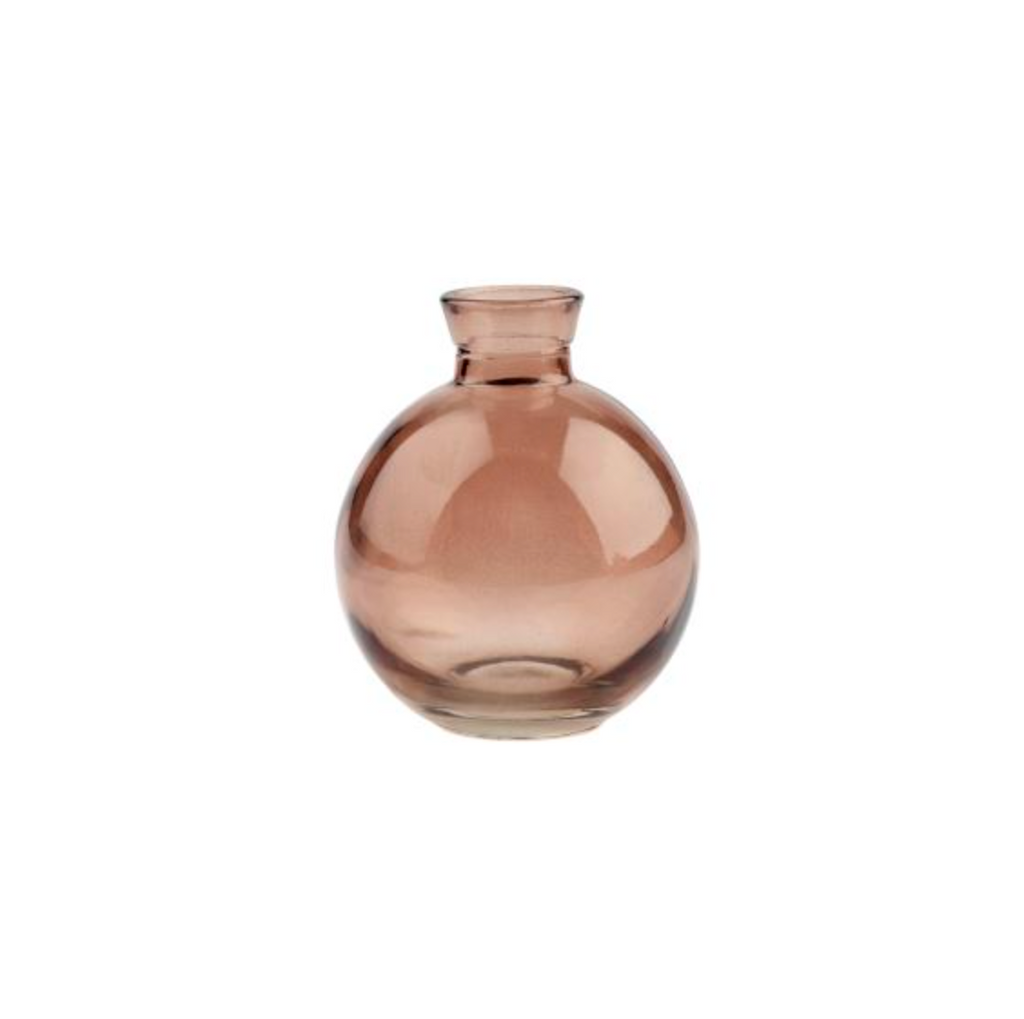 Vase Asti low - Brun
